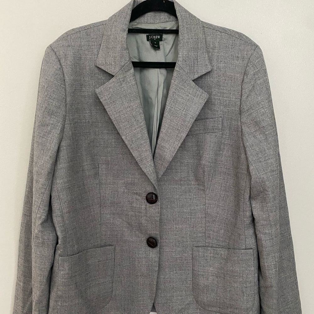 J. Crew Factory Gray Blazer